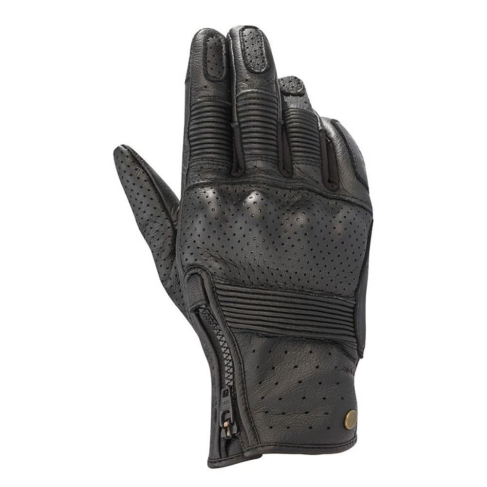 

Alpinestars RAYBURN v2 Leather Motorcycle Black Gloves, (Size L) чёрный