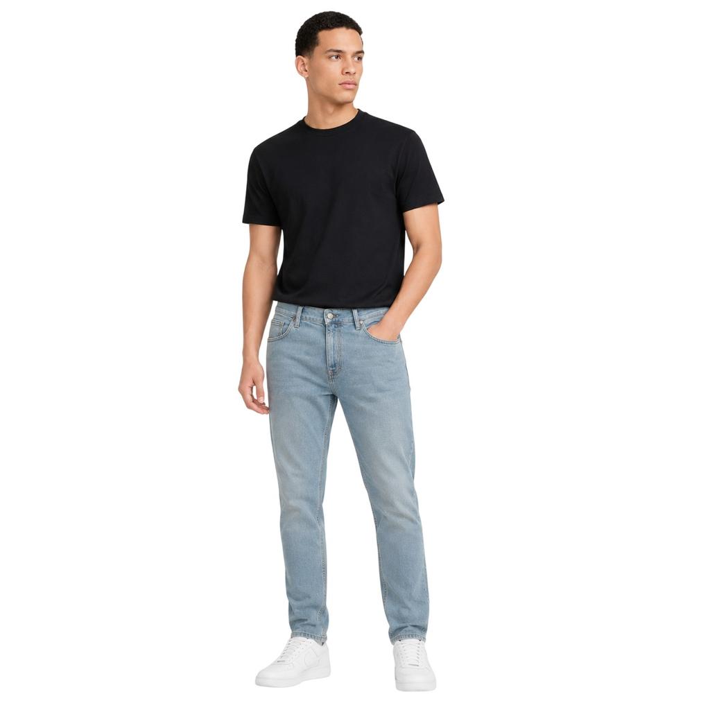 Replay Mens Sandot Straight Leg Tapered Jeans