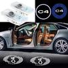 2PCS Car Led Welcome Light Courtesy Projector Ghost Shadow Logo Emblem Lamp For Citroen C1 C2 C3 C4 C5 C6 C4L DS3 DS4 DS5 DS6