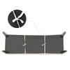 Polar Fleece Long Bench Cover Stretch Piano Stool Slipcovers Rectangle Bench Dust Covers for Bedroom Living Room Home Decor