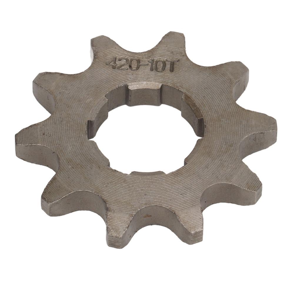 10T Front Sprocket Drive Chain Set 36T Rear Sprocket Motor Sprocket Kit  for DIY Scooters