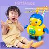 Push Baby Multifuntion Walker Music Toys Lights Toddlers Age Zero To Three Gift
