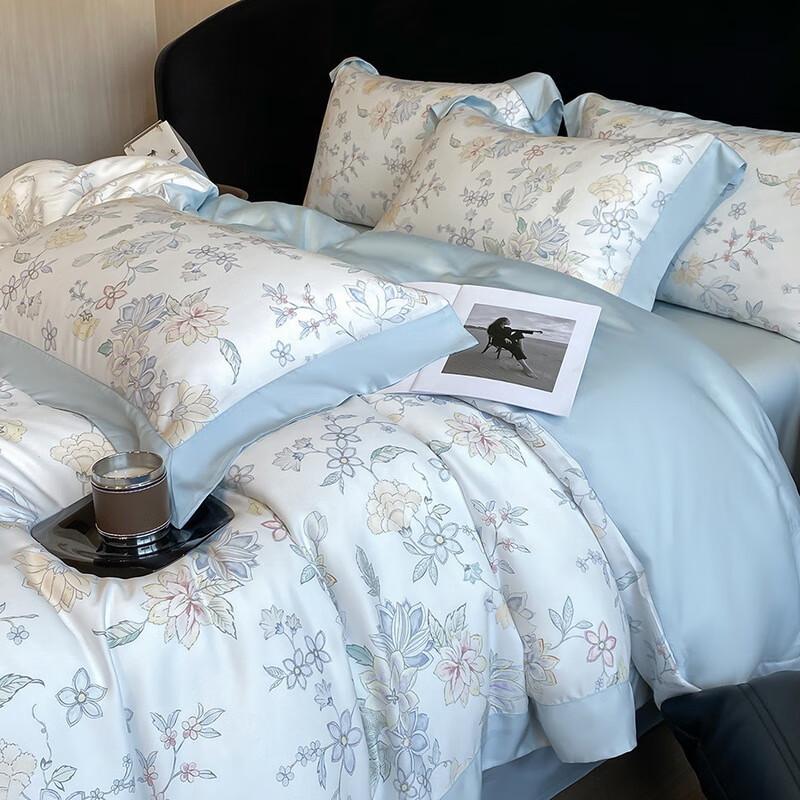 OEING Tencel Light Luxury 3-Piece Bedding Set