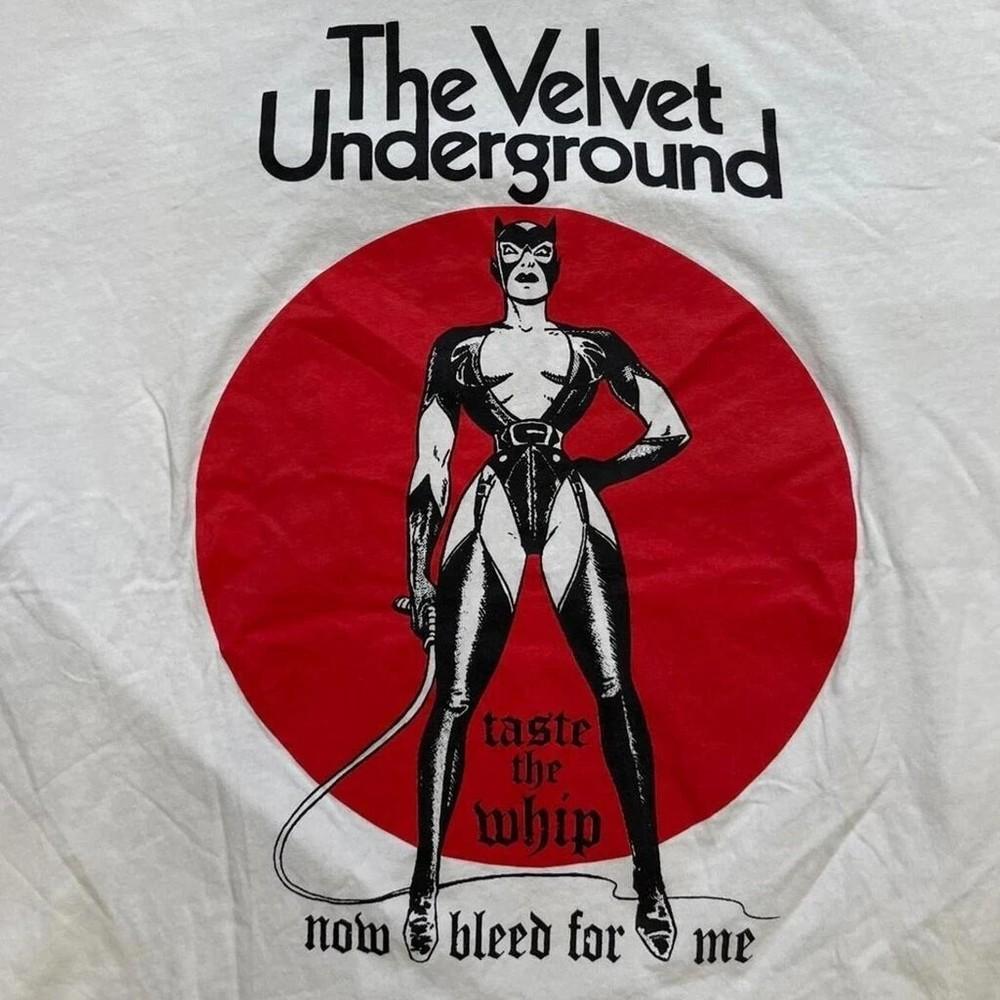 

Винтажная футболка с логотипом группы Velvet Underground, унисекс, для концерта, размеры от S до 5XL, SN358, футболка унисекс XXXXL