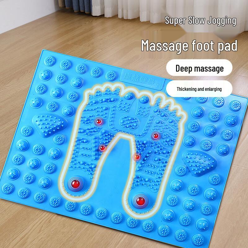 Acupressure Foot Massage Mat with Magnetic Therapy Enlarged