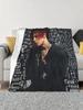 Yungbluds 002414 Anime Kniedecke Stranddecke Komfort Warm Weiche Decken und Decken Kuscheldecke