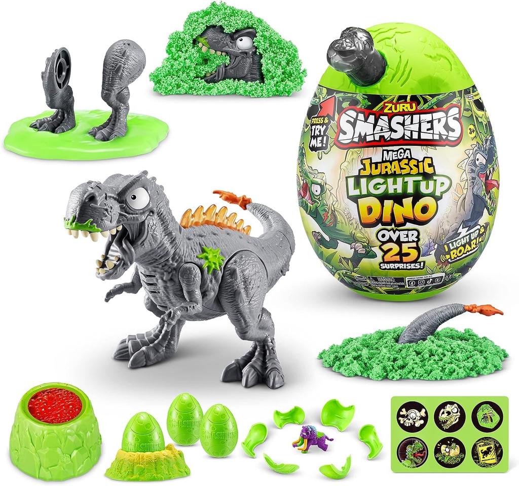Smashers Light Up Dino Egg (T-Rex) Surprise Egg [Parallel Import]