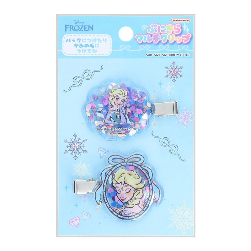 

Канцелярские товары Дисней Зажим Косметический мотив Юмэ Эльза 1730044A Sun-Star Happi!