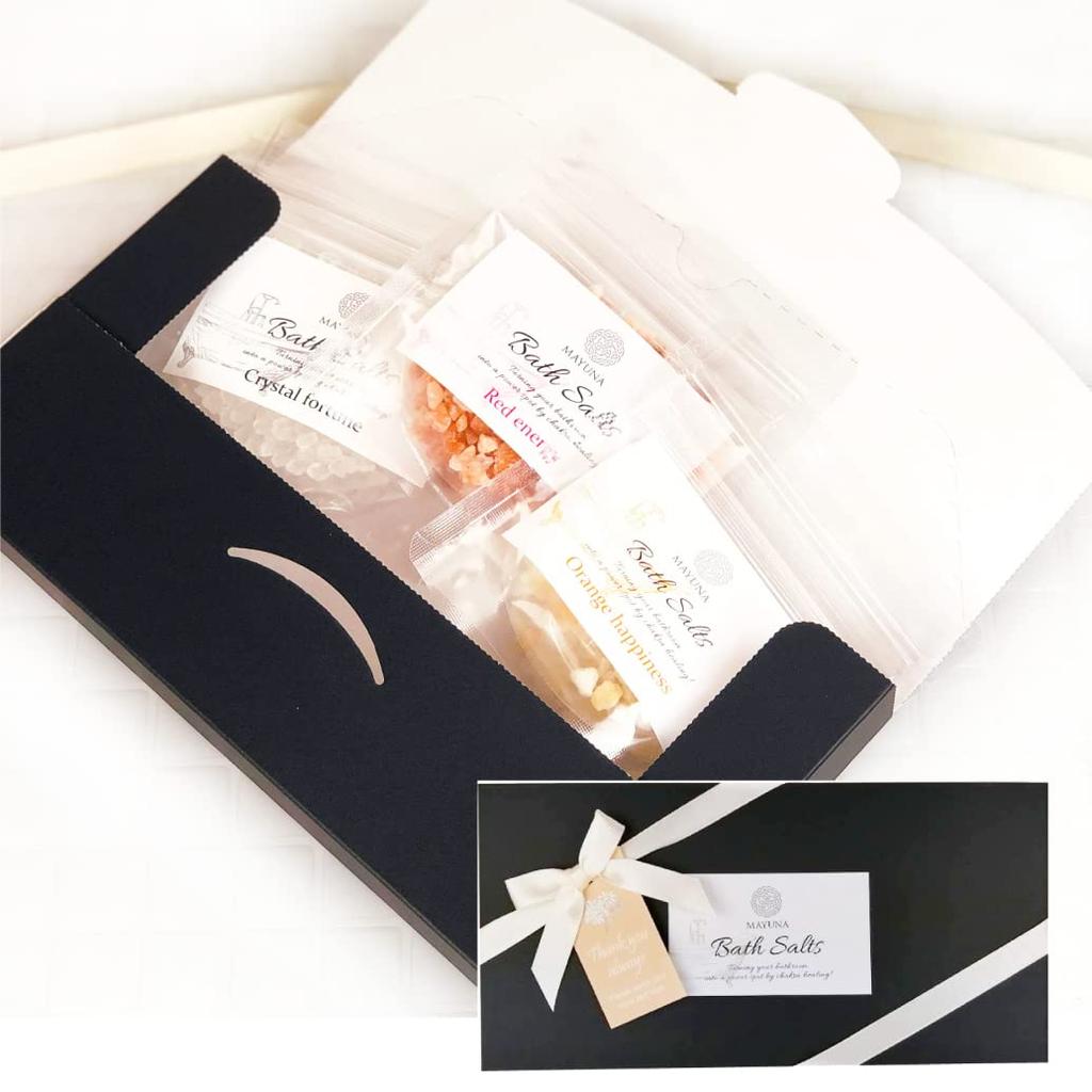 MAYUNA Bath Salt Gift Perfect As a Small Gift for Women and These Luxurious Bath Salts Make a Great Gift for Thank or This Popular Himalayan Rock Salt