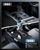 SKTU New RAV4 60 Series Center Console Shift Panel Cover Console Tray with Storage Pocket and Drink Holder Cover Full Cover