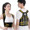 Por um fisioterapeuta e projetado para Corretor de Postura Japonês Costas Lombar Material Elástico para um Macio Corrige Ombros Arredondados e Fácil