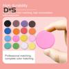 1 Set Watercolor Paints 16 Colors Solid Watercolor Pigments Water-Soluble Paints Portable Watercolor Palette for School Projects Travel