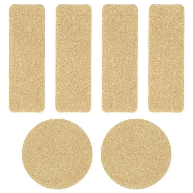 

6pcs/1pack Sports Shoe Patches Shoes Damaged Side Edges Inner Lining Sticker Shoe Heel Wear Repair Patch Foot Care Products бежевий