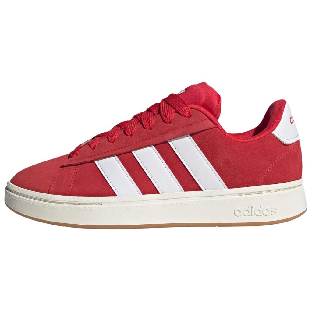 Adidas Grand Court Alpha Soft Comfortable Slip Resistant Durable Low Top Skate Shoes Men Sneakers Red JI1710