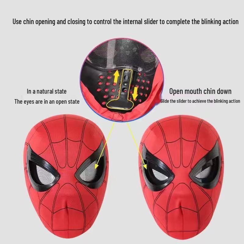 Spider-Man Miles Morales Light-Up Costume Mask for Kids