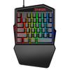 Clavier mécanique K99 coloré rétroéclairé à une main, sensation mécanique, clavier PUBG, Trône du Dieu des Armes, clavier pour main gauche
