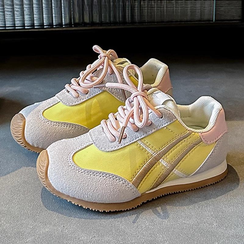 Girls Shoes 2025 Spring New Children's Non-slip Soft-soled Sports Shoes Medium and Large Children and Girls Casual Forrest Gump Shoes Tide