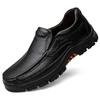 Fashion High Quality New Thick Soled Wear-resistant Men's Leather Casual Shoes Lace Up Oxford Shoes for Men's Outdoor Hiking Shoes