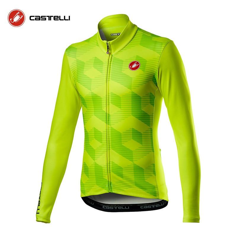 Fleece Thermal Cycling Jersey Winter Road Mountain Biking Unisex Warm Long Sleeve Bike Top