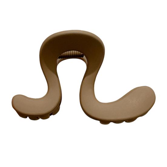 Damen Haarklammer Geometrische Form Anti-Rutsch-Zähne Haarspange Dusch-Hinterkopf-Haarspange Haaraccessoires