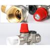 For Water Heater Brass Safety Valve DN20 with Automatic Pressure Relief Way Valve Design for System Protection