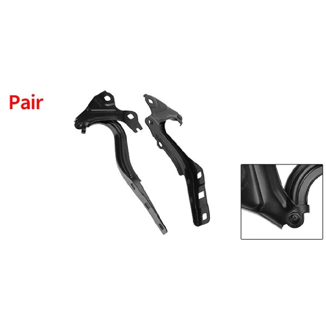X Autohaux 1 Pair Hood Hinges for Chevrolet Cruze 2016- Front Bonnet Bracket No.84304688/84304689 Auto Exterior Replacement
