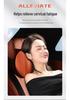 Cloud-Like Suede Memory Foam Headrest & Lumbar Support: Breathable Universal Car Cushion & Neck Pillow