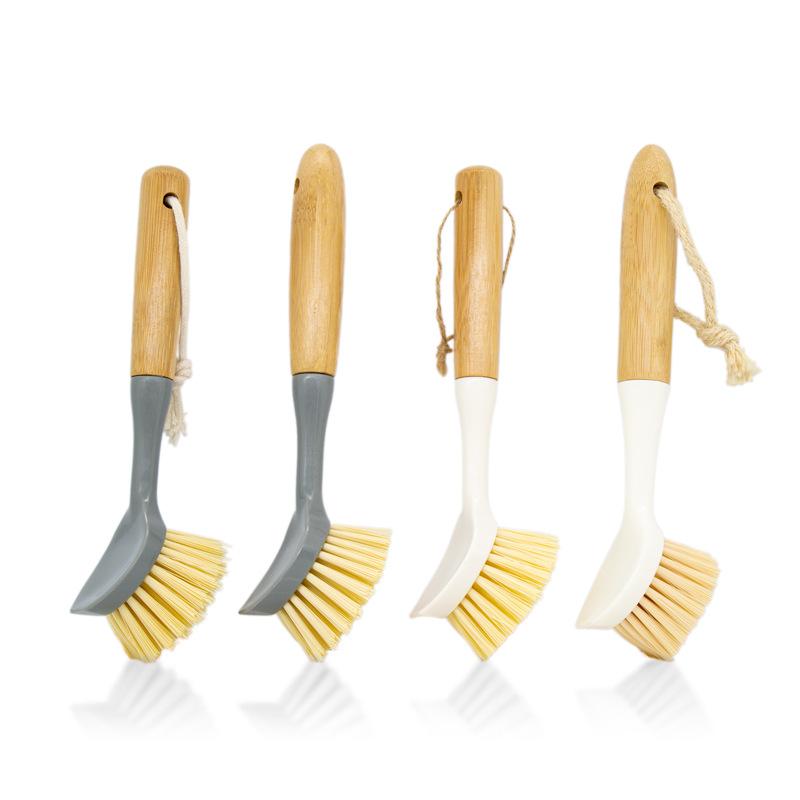 High Quality OEM/ODM Natural Kitchen Cleaning Brush PP Bamboo Wooden Pot Dish Cleaning Brush Bottle Brushes