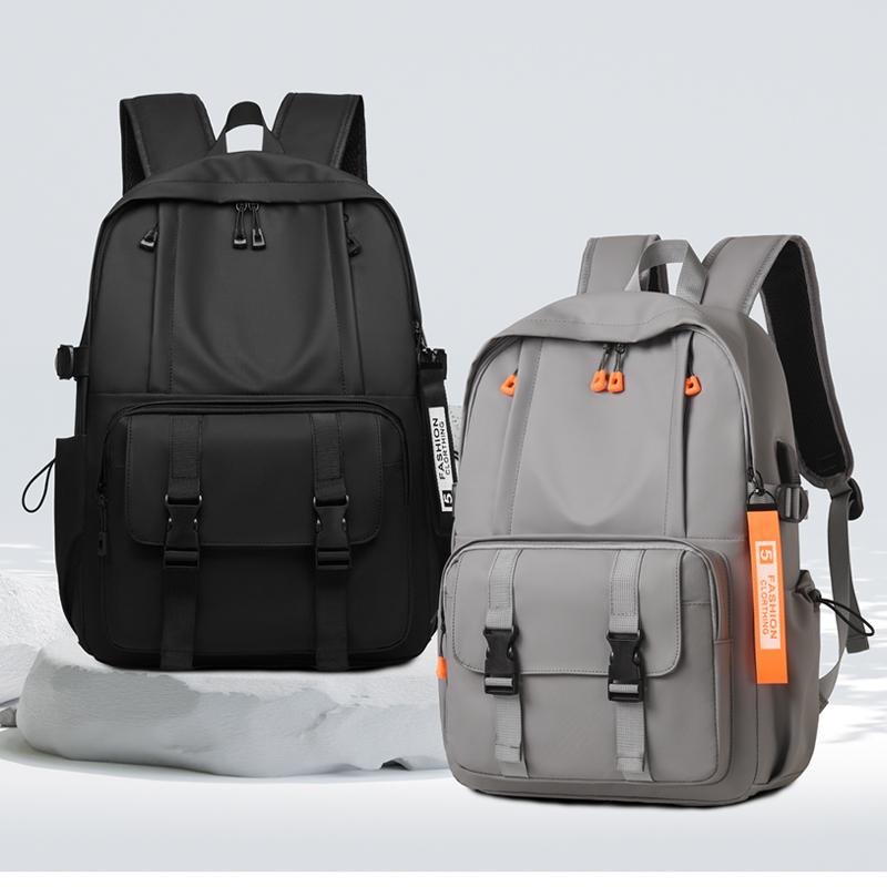 Newest Backpack with USB Men's Fashion Backpack Men's Business Computer Bag Large Capacity Travel Bag College Schoolbag