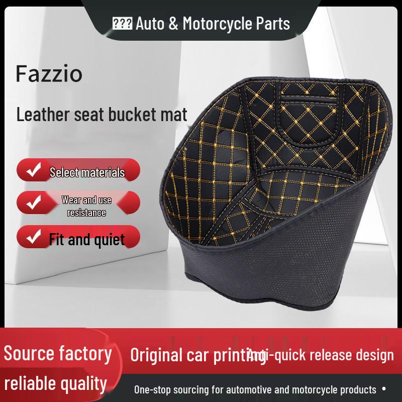 Yamaha XMAX300 Modified Waterproof Seat Cushion Pad, PU Leather Liner for Motorcycle Accessories Black Line