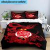 Wydad AC Artwork 3PCS Bedding Set 2D Printing (Includes 1 Duvet Cover + 2 Pillowcases Coreless), Bedroom decor,Fan gift