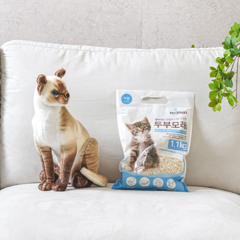 [Haustier] Katzen-Tofu-Sand 1,1 kg Original