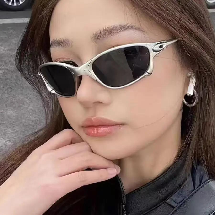 Módní Barevné Sportovní Sluneční Brýle Outdoorové Gradientní UV400 Větruodolné Sluneční Brýle pro Muže Ženy Brýle Retro De Sol Masculino