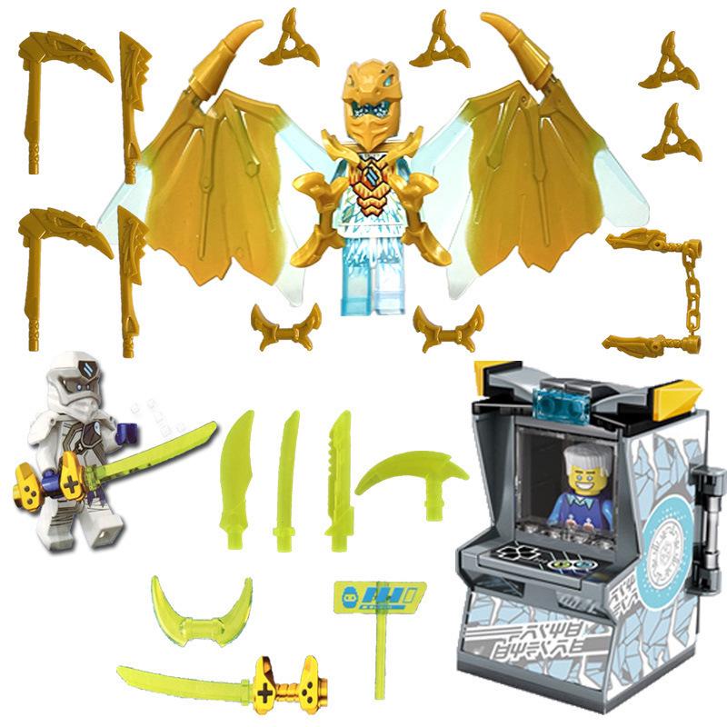 Phantom Ninja Boy Educational Building Blocks - Empire Energy Assembly 1st Street Arcade Toy