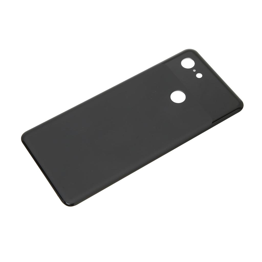 5.5in Battery Back Glass Rear Cover Replacement Black Battery Back Housing Door for Google Pixel 3 G