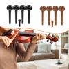 4 Pieces Violin Fiddle Tuning Peg Set Wood Universal Easy To Install Sturdy for