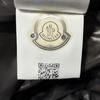 Used MONCLER MAYADown jacket Shiny black Nylon mens