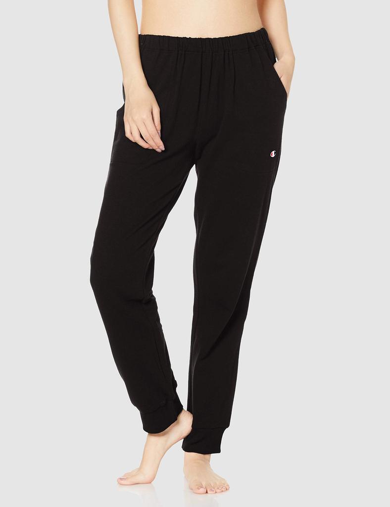 Room Long Hooded Stretch Mini M [Champion] Wear, Sleeve, Pants, Fleece, Women's, Black,