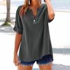 Casual Summer Shirt Solid Color Loose Top Fresh Sweet Women's Fashion Versatile Shirt