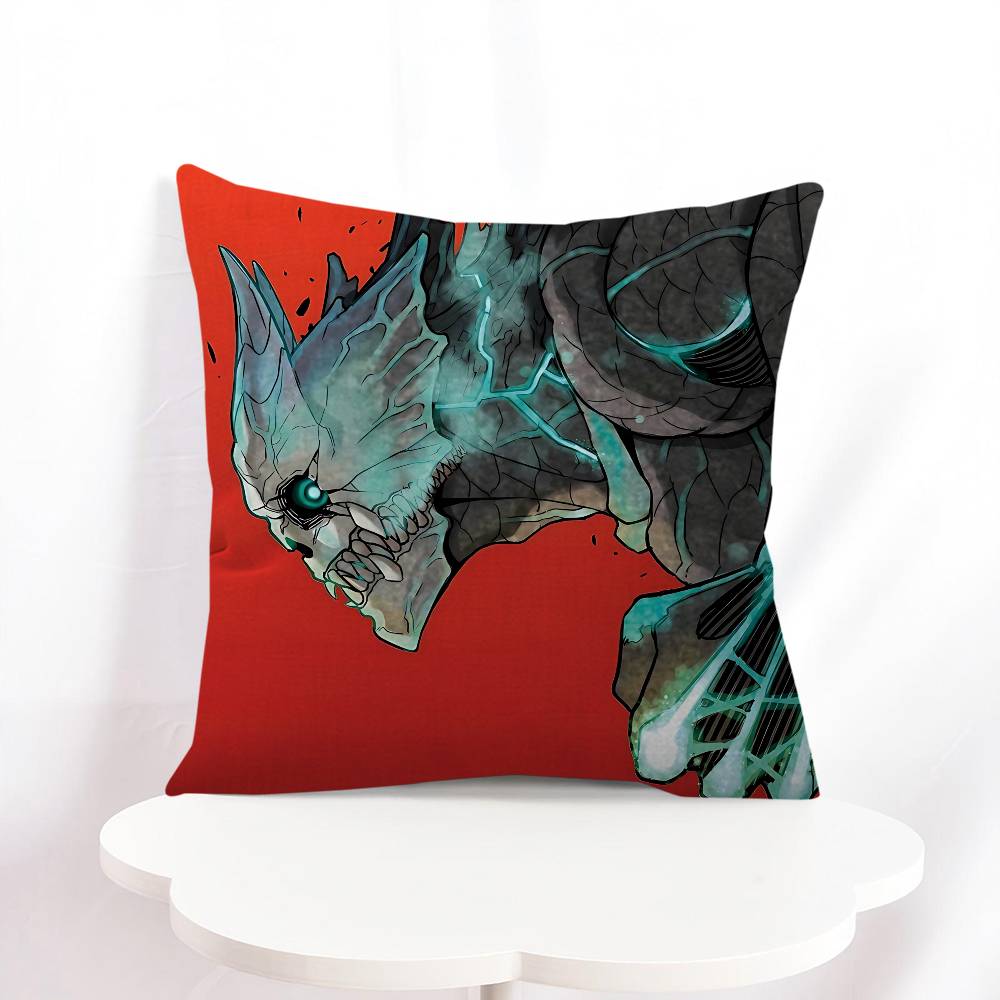 Kafka Hibino Kaiju No.8 Cushion Cover Pillowcase Upholstery Sofa Throw Pillow Home Decor Pillowcas