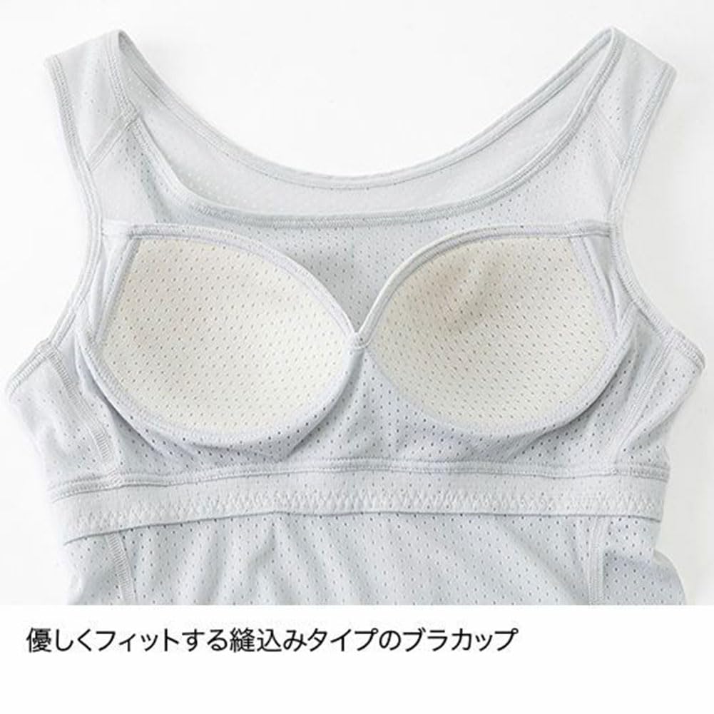 Finetrack Dry Layer Basic Bra Tank Top for FUW0424 Women, (PA, M)