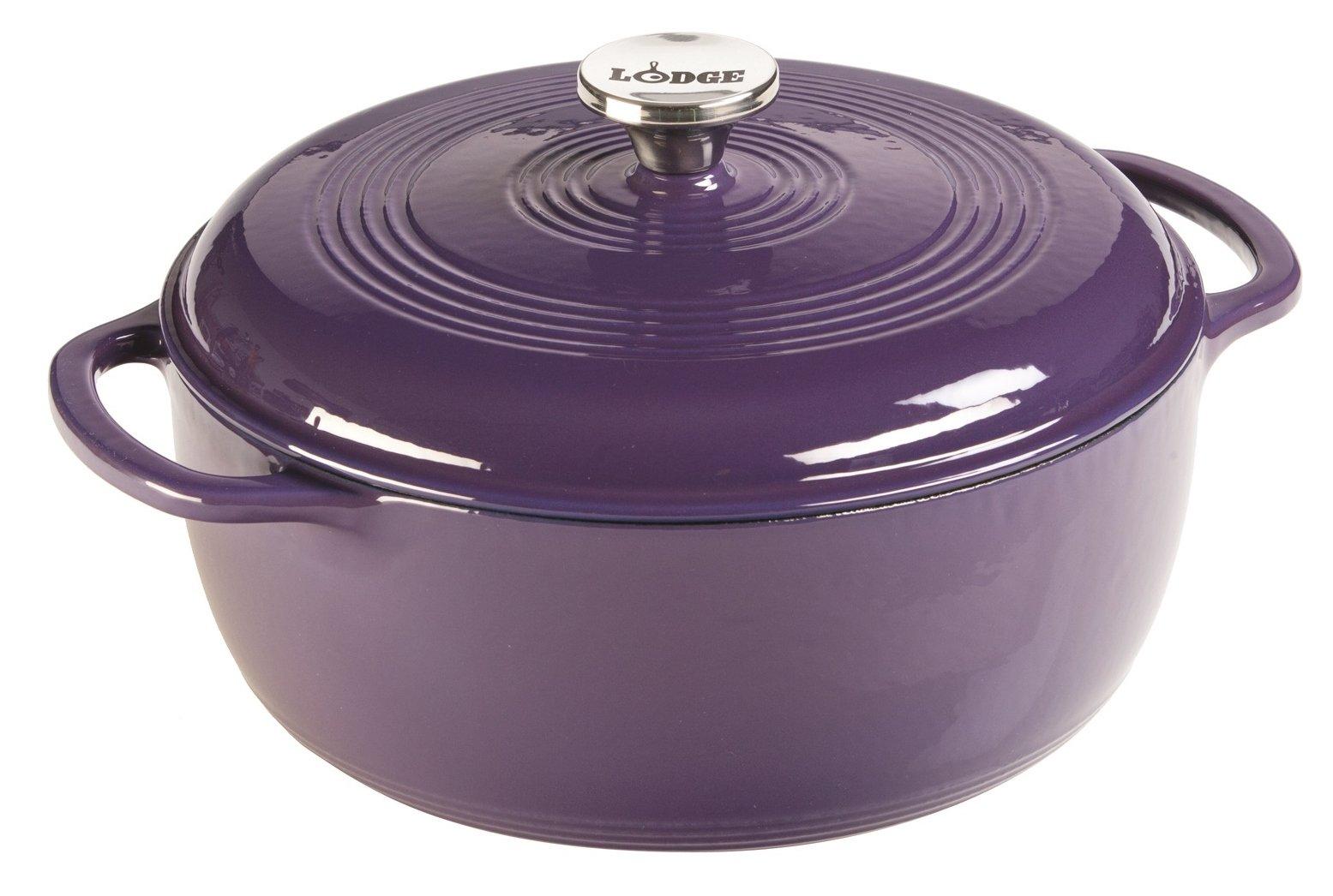 

Enamel Dutch Oven 6 Quart Purple/62-6349-34 фіолетовий