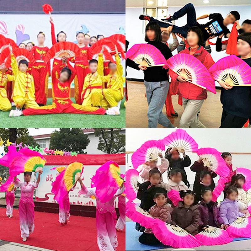 1PC provides a lightweight fitness dance fan that is easy to grip supports and is sturdy on both sides