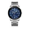 Fashion Business Function Quartz Men'S Watch Calendar Men'S Steel Strap Watch