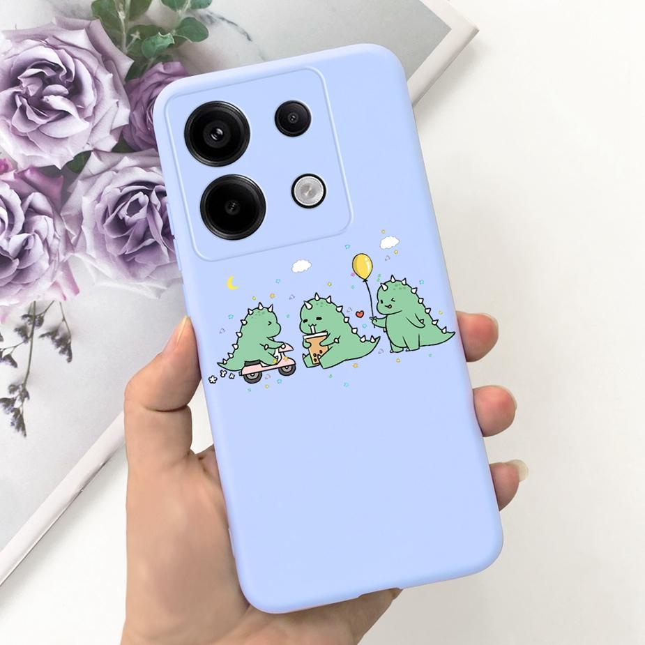 For Xiaomi Poco X6 Pro 5G Case Cute Fashion Cartoon Cover Soft TPU Phone Cases For Xiaomi Poco X6 PocoX6 Pro X6Pro Fundas Bumper