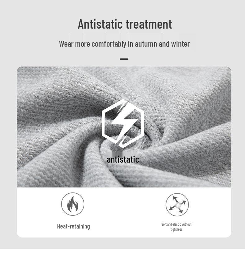 Men's Quick-Dry Elastic Long-Sleeve T-Shirt - Brushed Fleece Winter Hiking Base Layer