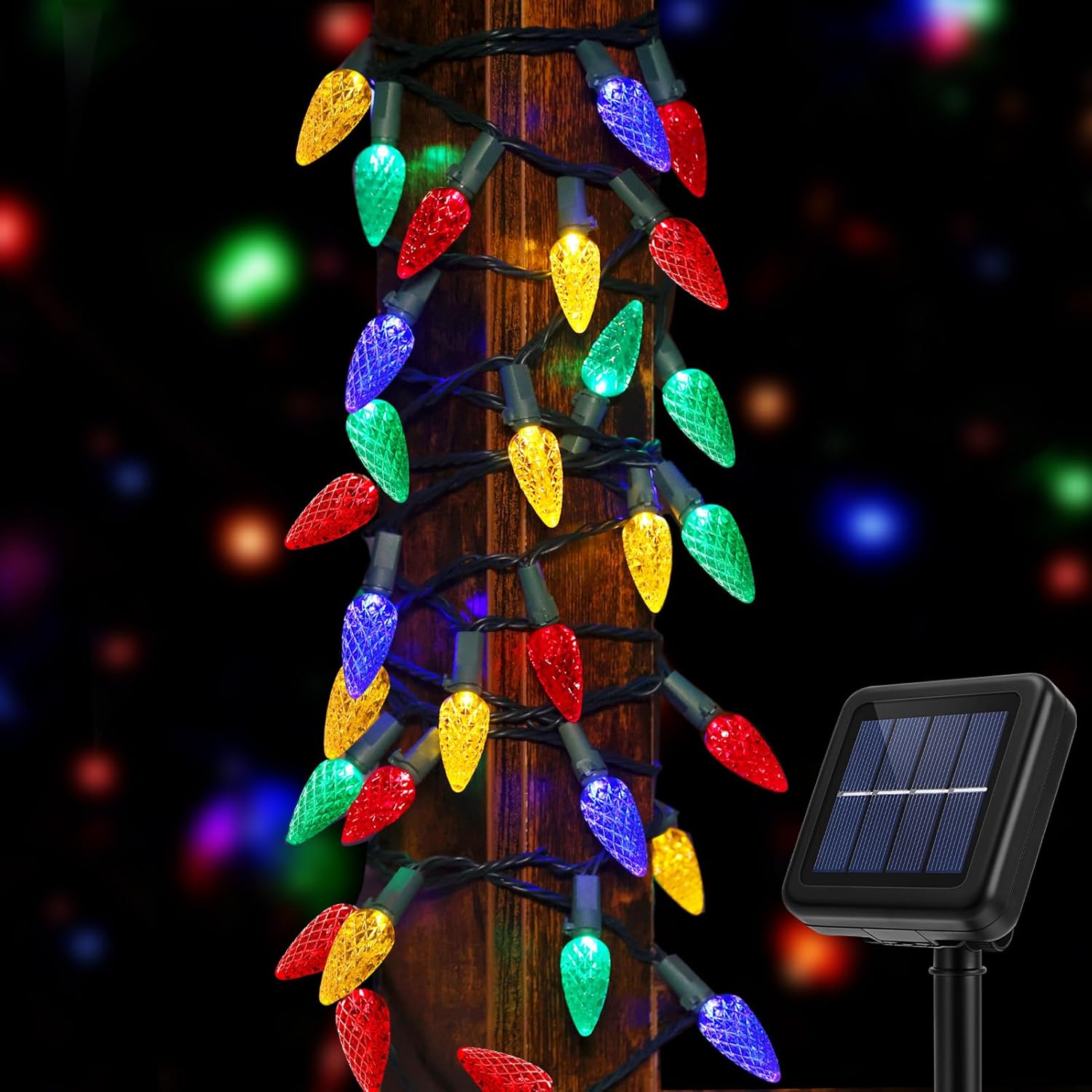 

Solar Outdoor Decor 8 Modes Strawberry Solar String Lights Garden Fairy Lights Waterproof for Fence Yard Party Christmas Tree 5m 20 leds