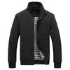 Men's Relaxed-Fit Casual Workwear Baseball Jacket Long-Sleeve Outerwear