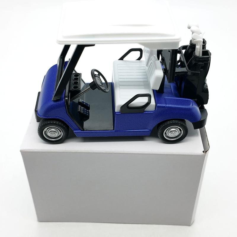 

1Pcs Alloy Transportation Gift Mini Golf Cart Metal Pull Back Action Cart 1:20 Scale Golfcart Pullback Vehicle Cake Decoration синій