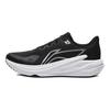 Li Ning Wind Wing 2 Confortável Retro Absorção de Choque Resistente ao Desgaste Cano Baixo Casual Tênis de Corrida Feminino Preto ARBW010-1
